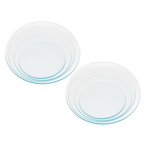 TIDTALEO 8pcs Heat-Resistant Laboratory Watch Glass Thickened Round Evaporating Dishes for Chemistry Experiments Transparent Glassware for School Lab Teaching in Kuwait