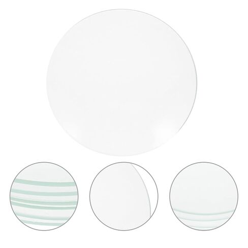 10pcs Transparent Laboratory Watch Glass Chemistry Experiment Dish for School Lab Evaporation and Beaker Cover Multifunctional in Kuwait