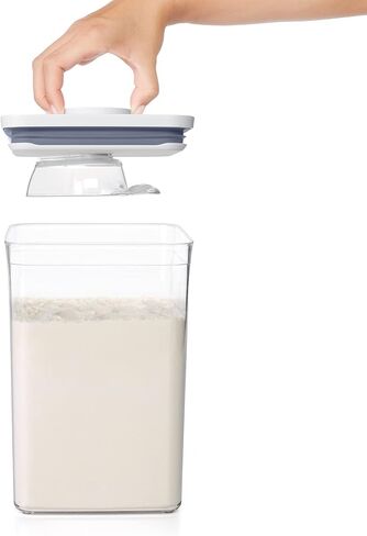 OXO Good Grips POP Container 1/2 Cup Scoop, Clear (Pack of 2) in Kuwait