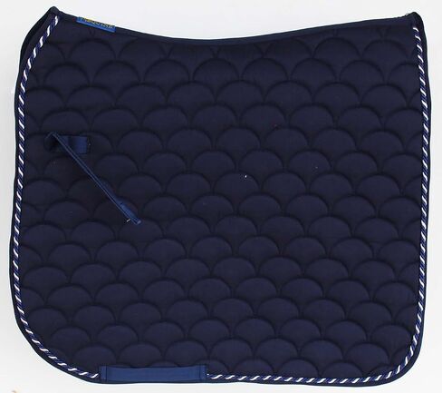 Horse English Quilted Contoured Dressage Trail Saddle Pad Navy 7295NV in Kuwait
