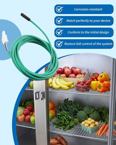 334-60405-02 Temperature Sensor Probe Fit for Traulsen G10000 G20000 G22000, Fits R & A Series Commercial Refrigerator in Kuwait