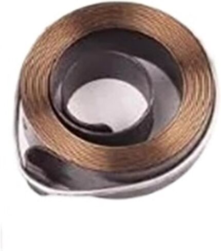 Drill Press Return Spring Flat Spiral Coil Constant Force Springs(0.3x2.6x1900mm 1pc) in Kuwait