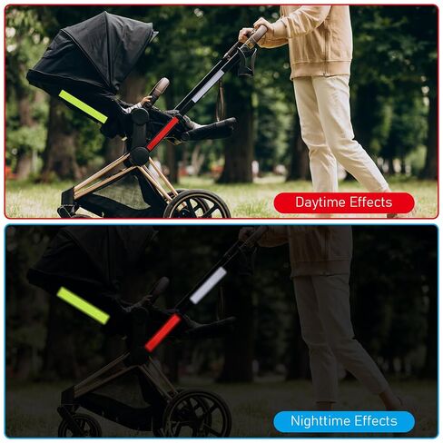TIESOME 3 Rolls Reflective Tape Outdoor Waterproof, High-Visibility Neon Reflective Tape Safety Warning Tapes Durable Lasting Color Neon Tapes for Car Bike Baby Stroller Helmet(0.8In x 16 Feet) in Kuwait