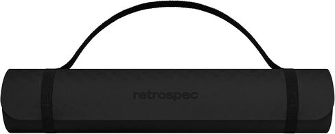 Retrospec Zuma Yoga Mat 6mm Thick Non-Slip TPE Exercise Mat | Cushioned Workout Mat for Yoga Pilates and Home Stretching | 72 x 24 with Carrying Strap in Kuwait