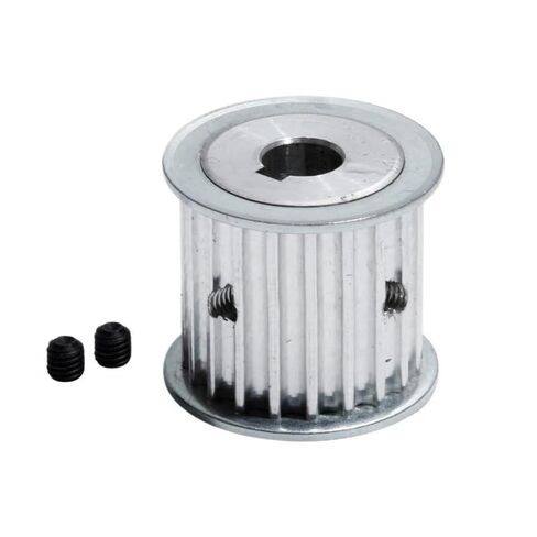 HTD5M-20T Timing Belt Pulley 8/10/12/12.7/14/20mm Bore Transmission Pulley with Keyway 27mm Width 20Teeth Synchronous Pulley UQaBs (Size : Bore 14mm Key 5x2.3, Style : 27mm) in Kuwait