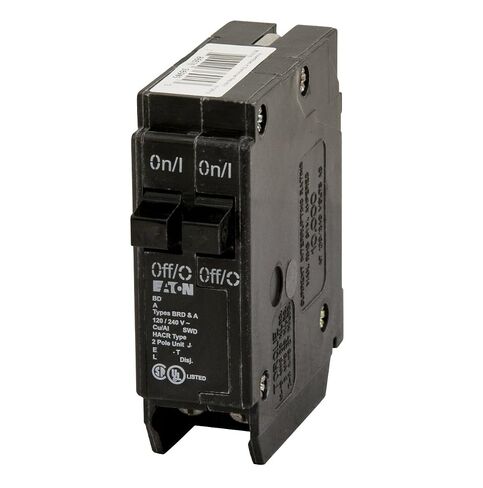 Eaton BD1520 Breaker, Duplex, 15/20A, 1P, 120/240V, 10 kAIC, BD Series in Kuwait