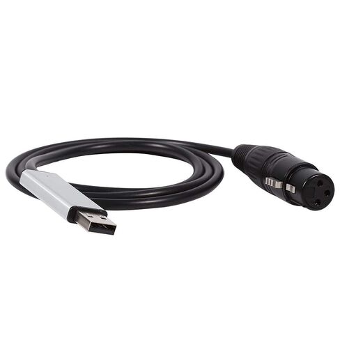 USB صغير إلى DMX LCD مهايئ لشاشة تحكم DMX512 الكمبيوتر مرحلة الإضاءة وحدات تحكم باهتة in Kuwait