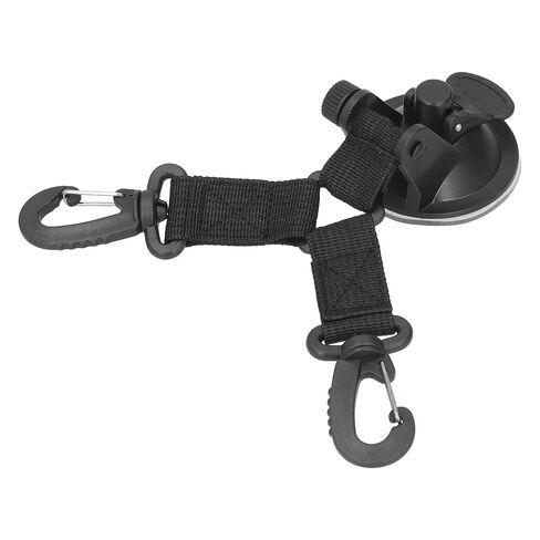 Heavy Duty Outdoor Double Head Securing Hook for Camping, 4PCS Suction Cup Anchor for Car and Truck Tents, Durable ABS Nylon Suction Cup for Travelers in Kuwait
