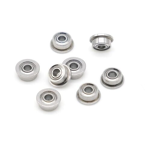 10pcs F682ZZ 2x5x2.3 Flange Ball Bearing Thin Wall Metal Shielded Flanged Bearings in Saudi Arabia
