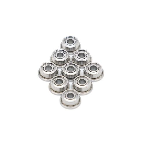 10pcs F682ZZ 2x5x2.3 Flange Ball Bearing Thin Wall Metal Shielded Flanged Bearings in Saudi Arabia