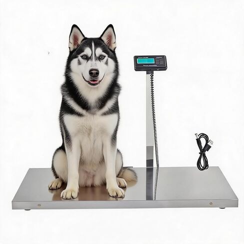 Livestock Scale 1100lb x 0.2lb Sheep Dog Scales for Large Breed | dog weight scale portable handle animal scale industrial scale pig scale in Kuwait