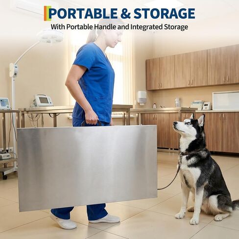 Livestock Scale 1100lb x 0.2lb Sheep Dog Scales for Large Breed | dog weight scale portable handle animal scale industrial scale pig scale in Kuwait