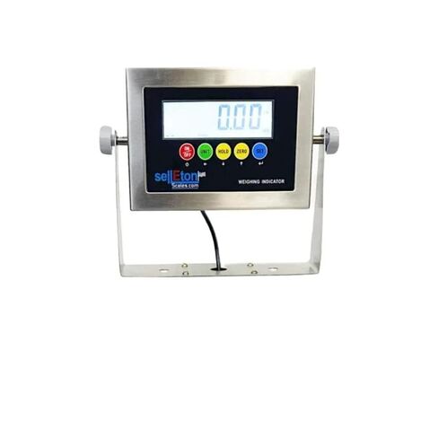 SellEton SL-916-18x18 Industrial Prtable Bench Scale 18" x 18" Stainless Steel Platform & Indicator 600 lb x .05 lb in Kuwait