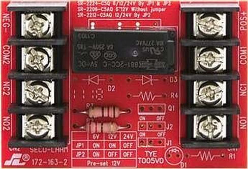 Seco-Larm Enforcer Relay Module, One 5A Form C DPDT Relay (SR-2212-C5AQ) in Kuwait