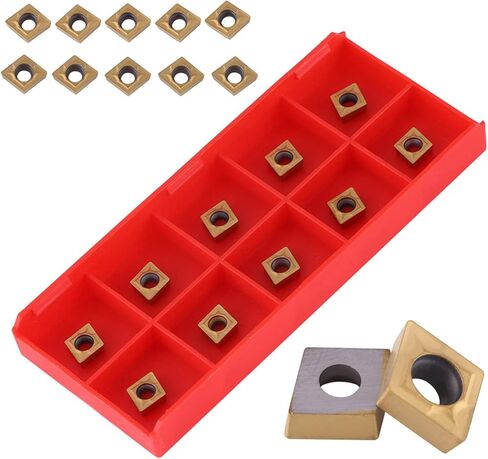 Exquisite Workmanship Carbide Tips Inserts Blade Cutter 10pcs Lathe Tool with Box in Kuwait