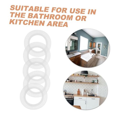 20pcs O Ring Gasket Set for Bathtub and Sink Drain Rubber Seal Washer for Push Basin Waste Waterproof and Sturdy Plug Gaskets Compatible Drains in Kuwait