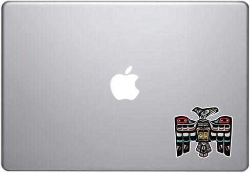 Pacific Northwest Native American Eagle Decal for Car, Truck, Funny, Tumbler, Window, Motorcycle, Helmet, Bumper, Decal for Laptop, Phone, Home Decoration in Kuwait