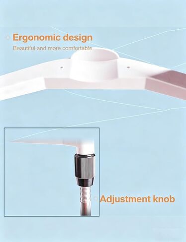Optometry Lifting Chin Bracket, Vision Training Forehead Brackets with Lifting and Lowering Adjustment Knob, Distance from Chin Rest to Headrest: 5.3-9.3in, in Kuwait
