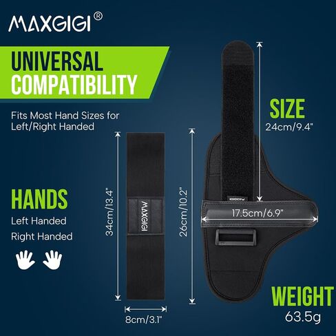 Golf Wrist Brace Golf Wrist Training Aid with Arm Band - Efficient Golf Swing Training Equipment for Injury Recovery Adjustable Wrist Trainer & Swing Training Aid for Left/Right Handed in Kuwait