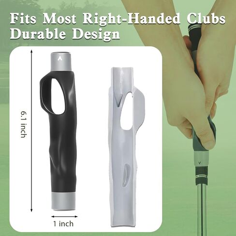 Golf Training Kit with Arm Support, Wrist Brace & Grip Trainer, Golf Wrist Training Aid for Swing Alignment, Muscle Memory and Warm-Up, Indoor/Outdoor Gift for Beginners, Men & Women in Kuwait