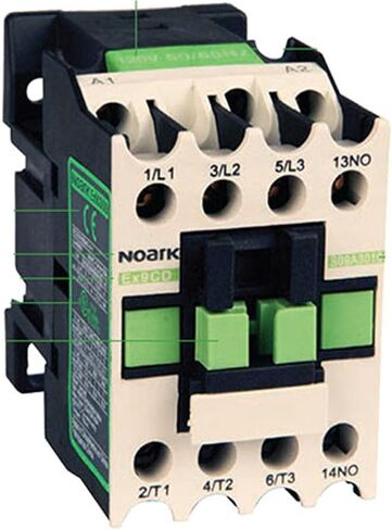 موصل Noark، Ex9CD، قياسي، FVNR، 65A، برغي، 2NO/2NC، 120 فولت، 50/60 هرتز 1310495 Ex9CDS65A22G7 in Kuwait