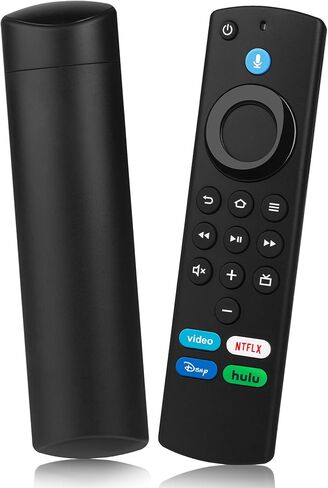 جهاز تحكم عن بعد بديل متوافق مع Fire Smart TV Stick 4K Max، لجهاز Insignia TV FireStick Remote (الجيل الثاني/الجيل الثالث/4K/Lite)/مكعب التلفزيون مع وحدة تحكم صوتية in Kuwait