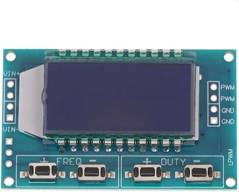لوحدة مولد إشارة pwm مع شاشة LCD، 1 هرتز - 150 كيلو هرتز للتردد و0-100% دورة عمل قابلة للتعديل مربعة الشكل مستطيلة الشكل لمولد النبض لسائق محرك MCU للاتصالات التسلسلية ttl in Kuwait