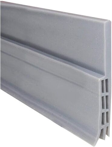 Cqinju-Shower Seal Silicone Strip, Glass Door and Window Seal, Sound Insulation Door Windshield Door Strip, Easy to Install (Color : B) in Kuwait