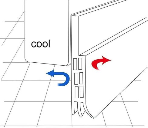 Cqinju-Shower Seal Silicone Strip, Glass Door and Window Seal, Sound Insulation Door Windshield Door Strip, Easy to Install (Color : B) in Kuwait