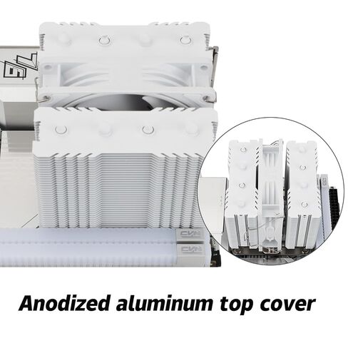 Peerless Assassin 90 SE Dual-Tower CPU Cooler,with Aluminum Heatsink Cooling,High Perfommance 4 Heat Pipes PC Cooler,Intel 1700/115X/1200/1851; AMD:AM4/ AM5 for Desktop Cooler,110mm Tall in Saudi Arabia
