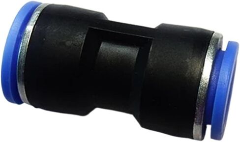 PU16 16mm Tube Straight Connector One Touch Pneumatic Push In Fitting 10Pcs in Kuwait