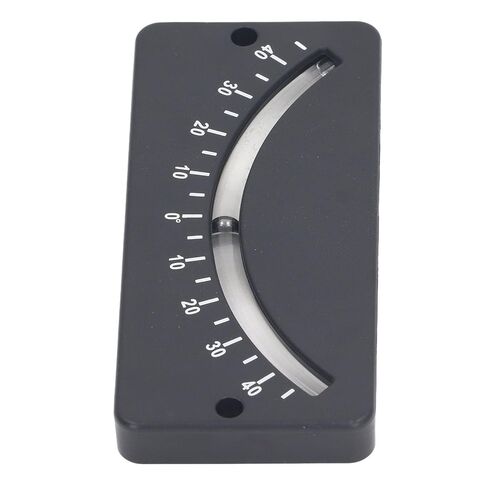 Tube Clinometer Handlebar Slope Meter Inclinometer 40 to 40 Degree Angle Horizontal Micro Angle Tester with ABS Fixing Hole for Measuring in Kuwait