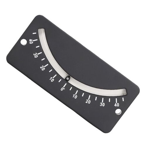 Tube Clinometer Handlebar Slope Meter Inclinometer 40 to 40 Degree Angle Horizontal Micro Angle Tester with ABS Fixing Hole for Measuring in Kuwait