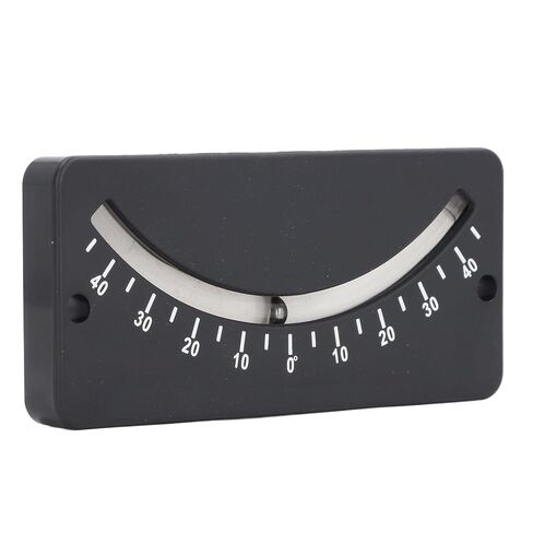 Tube Clinometer Handlebar Slope Meter Inclinometer 40 to 40 Degree Angle Horizontal Micro Angle Tester with ABS Fixing Hole for Measuring in Kuwait