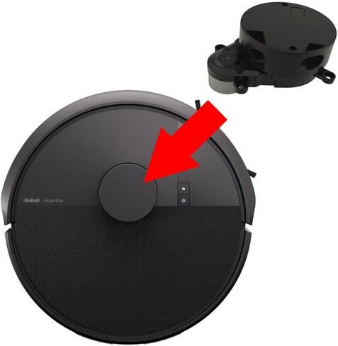 وحدة استشعار رسم خرائط المسافة بالليزر Lidar البديلة لـ iRobot Roomba 104، 105، 106، 1010، 1020، 4020، 405، 504، 505، Max 705، RCC-Y2، RCF-Y1، RVH-Y1 Vac Combo Mop Robot Vacuum Cleaner in Kuwait