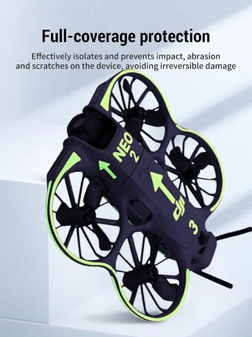 ملصق جلد طائرة بدون طيار DJI Neo 2 يتوهج في الظلام، ملصقات طيران ليلية مضيئة مقاومة للخدش، ملصقات واقية رائعة من النيون للطائرة بدون طيار، ملحقات DJI Neo 2، أخضر فاتح in Kuwait