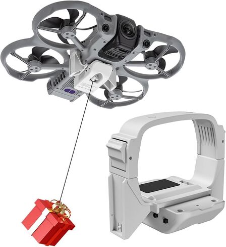 نظام Airdrop لملحقات DJI Avata 360، جهاز تحرير الطائرة بدون طيار، قاذف الحمولة، قطارة هوائية لحفلات الزفاف، جهاز توصيل طعم السمك، قطارة النقل المتوافقة مع DJI Avata360 Fly More Combo in Kuwait