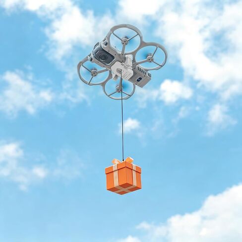 نظام Airdrop لملحقات DJI Avata 360، جهاز تحرير الطائرة بدون طيار، قاذف الحمولة، قطارة هوائية لحفلات الزفاف، جهاز توصيل طعم السمك، قطارة النقل المتوافقة مع DJI Avata360 Fly More Combo in Kuwait