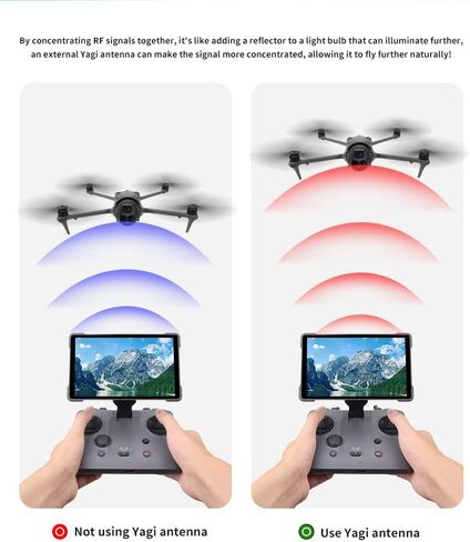 وحدة تحكم BTG DJI RC Pro 2/RC 2 موسع نطاق الهوائي لـ DJI Mavic 4 Pro ملحقات وحدة التحكم عن بعد in Kuwait