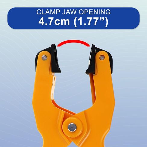 K-Type Temp Clamp Probe Thermocouple Temperature Clamp Sensor -40°F to 392°F with 32.7-inch Long Cable for High Precision Industrial HVAC Applications | High-Accuracy in Kuwait