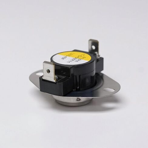 L200-40F L-Series Snap-Action SPST منظم حرارة للتحكم في الحد | 200 درجة فهرنهايت مفتوح، 160 درجة فهرنهايت مغلق | حماية من درجات الحرارة العالية لأنظمة التدفئة والتهوية وتكييف الهواء والمجففات والأفران والأجهزة in Kuwait