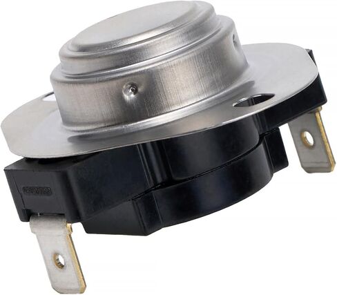 L200-40F L-Series Snap-Action SPST منظم حرارة للتحكم في الحد | 200 درجة فهرنهايت مفتوح، 160 درجة فهرنهايت مغلق | حماية من درجات الحرارة العالية لأنظمة التدفئة والتهوية وتكييف الهواء والمجففات والأفران والأجهزة in Kuwait