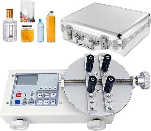 Digital Torque Meter Tester, 50 N·m Precision Torsion Gauge with 10-160mm Clamping Diameter, Portable Calibration Tool for Bottle Caps and Screwdriver Wrenches (10) in Kuwait