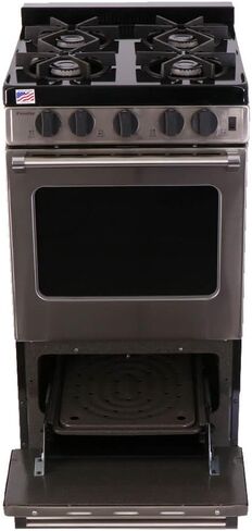 مجموعة غاز Premier P20B3102PS 20 مع أربع شعلات محكمة الغلق بقدرة 9 100 وحدة حرارية بريطانية وإشعال شرارة البطارية وحجرة شواء منفصلة من الفولاذ المقاوم للصدأ in Kuwait