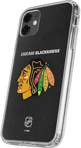 حافظة هاتف Skinit الشفافة متوافقة مع iPhone 11 - تصميم مرخص رسميًا من NHL Chicago Blackhawks in Kuwait