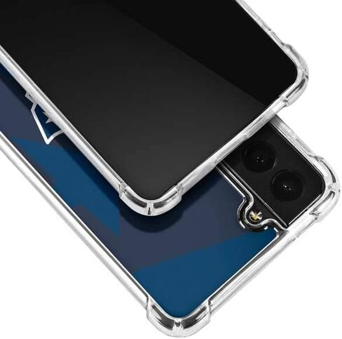 حافظة هاتف Skinit الشفافة متوافقة مع هاتف Galaxy S22 - تصميم مزدوج الرؤية مرخص رسميًا من NFL New England Patriots in Kuwait