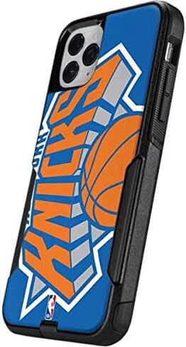 ملصق Skinit متوافق مع حافظة OtterBox Commuter iPhone 11 Pro Max - تصميم شعار كبير مرخص رسميًا من NBA New York Knicks in Kuwait