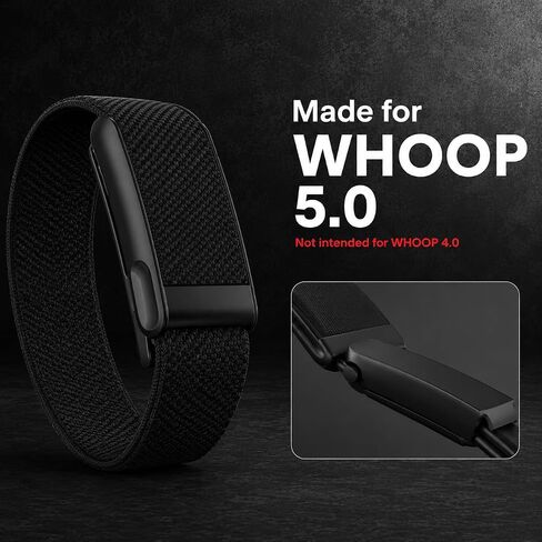 إطار معدني على شكل حرف U لـ Whoop 5.0 Fitness Peak، One، MG، ملحقات تعقب الحياة والنشاط (أسود) in Kuwait