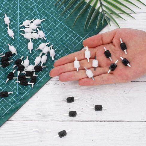 50 قطعة مفتاح زر ضغط صغير، قفل ذاتي على إيقاف تيار مستمر 30 فولت 1 أمبير، مفاتيح زر ضغط صغيرة DIY SMD نوع مصباح يدوي، مخرج جداري للمصباح in Kuwait