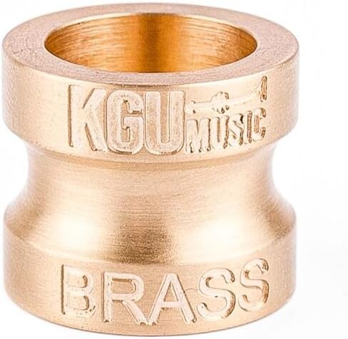 Mouthpiece SMALL Shank Booster for TROMBONE. Brass Accessory. Tone enhancer (Raw Brass) in Saudi Arabia